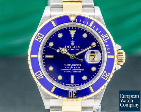 rolex submariner 11613|rolex submariner 16613 blue dial.